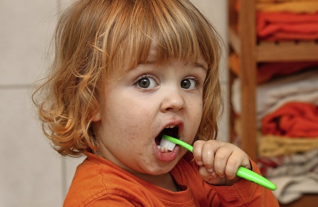 Frh bt sich: Schon Kleinkinder sollten regelmig ihre Zhne putzen.  | Foto: lagom  (stock.adobe.com)