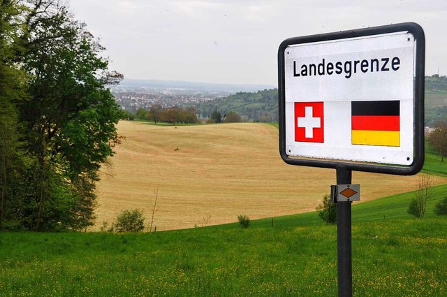 Die Einreise in die Schweiz wurde ersc... fr Menschen aus den Nachbarregionen.  | Foto: Daniel Gramespacher