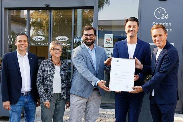 Neubau soll Autohaus Meyer den Weg in die Zukunft sichern