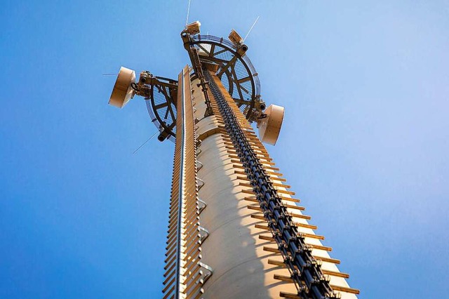 Eine Mnchner Firma mchte in Buchenba...mast frs 5-G-Mobilfunknetz errichten.  | Foto: Daniel Bahrmann