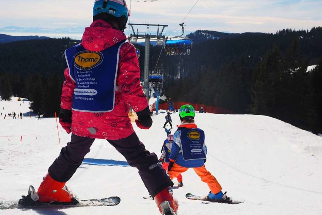Skifahren am Feldberg ist bei Jung und Alt beliebt.  | Foto: Susanne Gilg