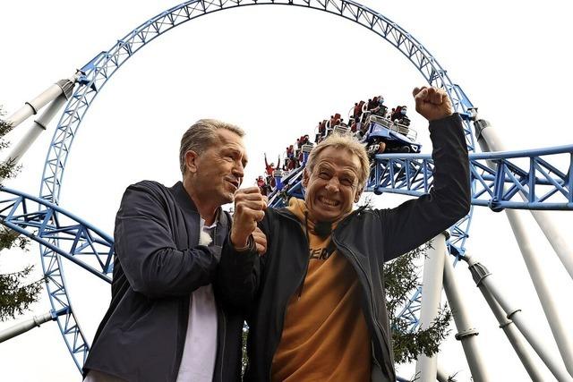 Wembley-Helden feiern im Europa-Park