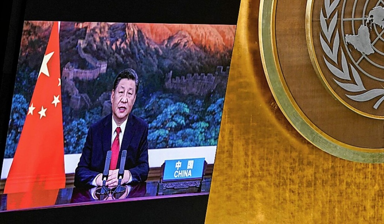 Verspricht &#8222;enorm harte Arbeit&#...schutz: Chinas Staatschefs Xi Jinping.  | Foto: MARY ALTAFFER (AFP)