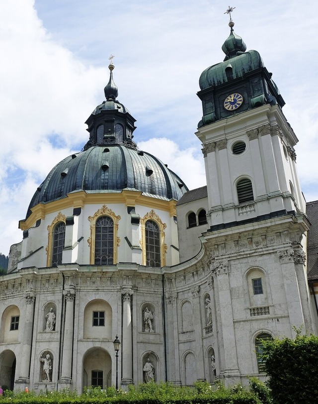 Kurzer Abstecher: Das Kloster Ettal ist ein berhmtes Ausflugsziel.  | Foto: Florian Sanktjohanser