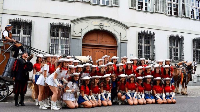 Tattoo-Parade in Basel.  | Foto: Gnter Brunner