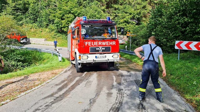 Die Feuerwehr Kleines Wiesental soll besser mit Fahrzeugen ausgestattet werden.  | Foto: Gerald Nill