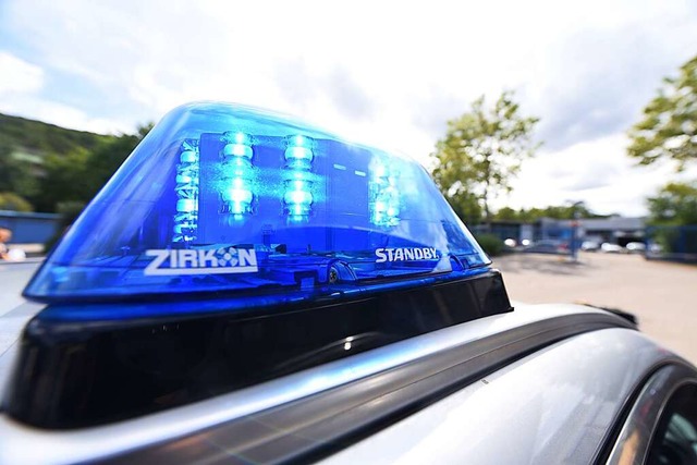 Die Polizei nennt einen Sachschaden von rund 200 Euro.  | Foto: Jonas Hirt
