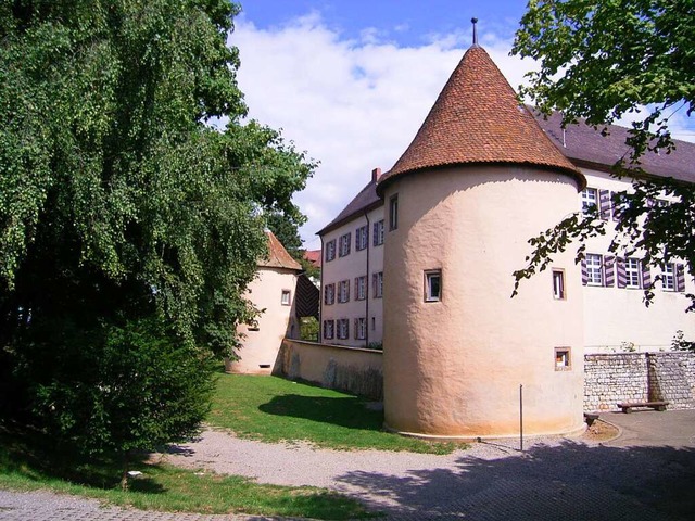 Ein Wasserschloss ohne Wasser &#8211; zu sehen in Kirchhofen   | Foto: Kai Glinka