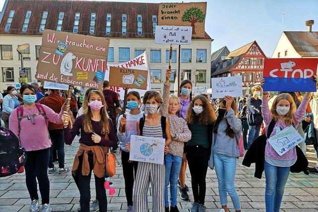 Fridays for Future ruft in Offenburg zur Klimawahl auf