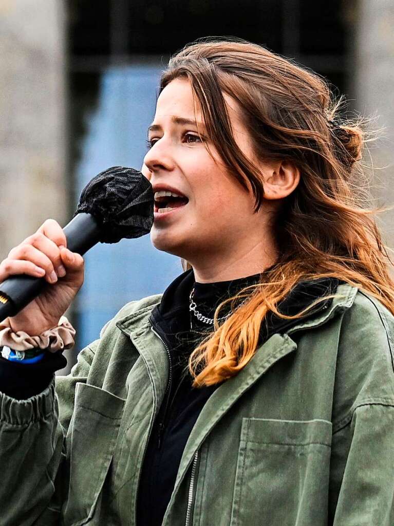 Luisa Neubauer ist eine der Hauptorganisatorinnen von Fridays for Future in Deutschland.