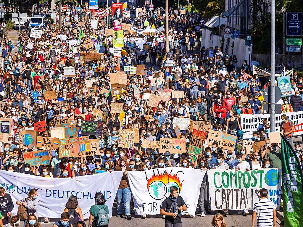 Klimastreik in Freiburg