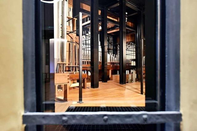Im Freiburger Augustinermuseum gibt’s einen Einblick ins Innere der Welte-Orgel