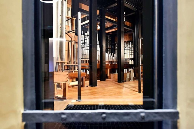 Durchblick auf die Orgel im Augustinermuseum.  | Foto: Thomas Kunz
