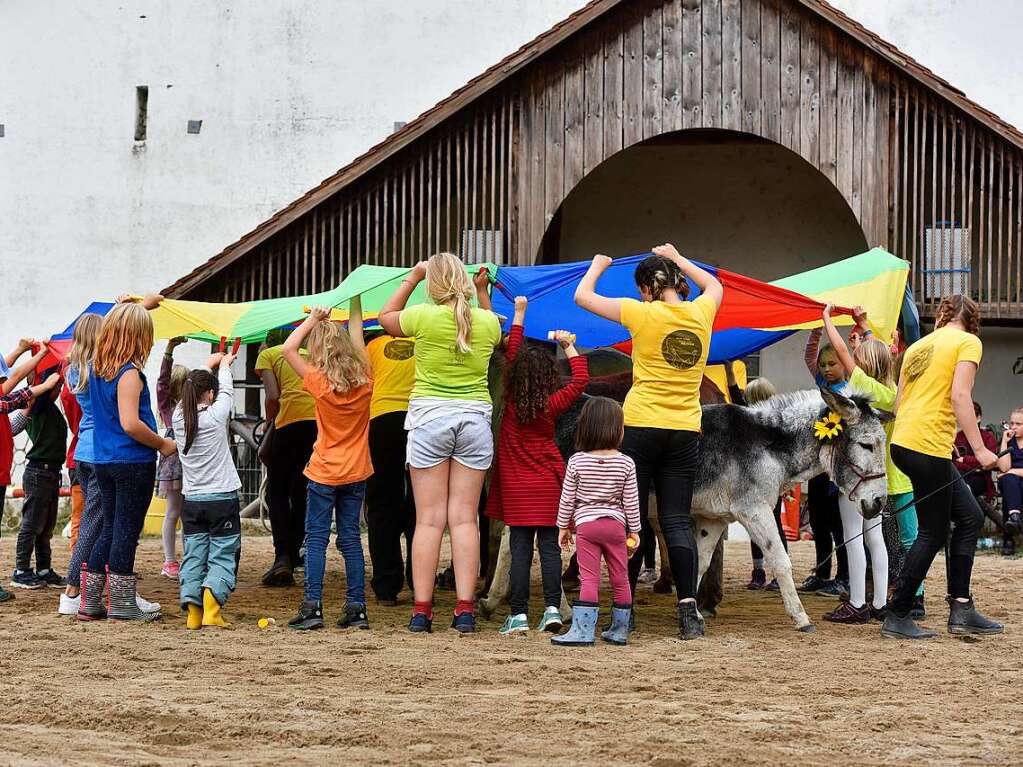 Eselfest auf dem Mundenhof