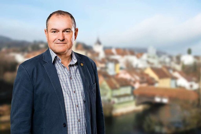 Herbert Weiss ist klarer Sieger der Wahl in Laufenburg und bleibt Stadtammann.  | Foto: Privat