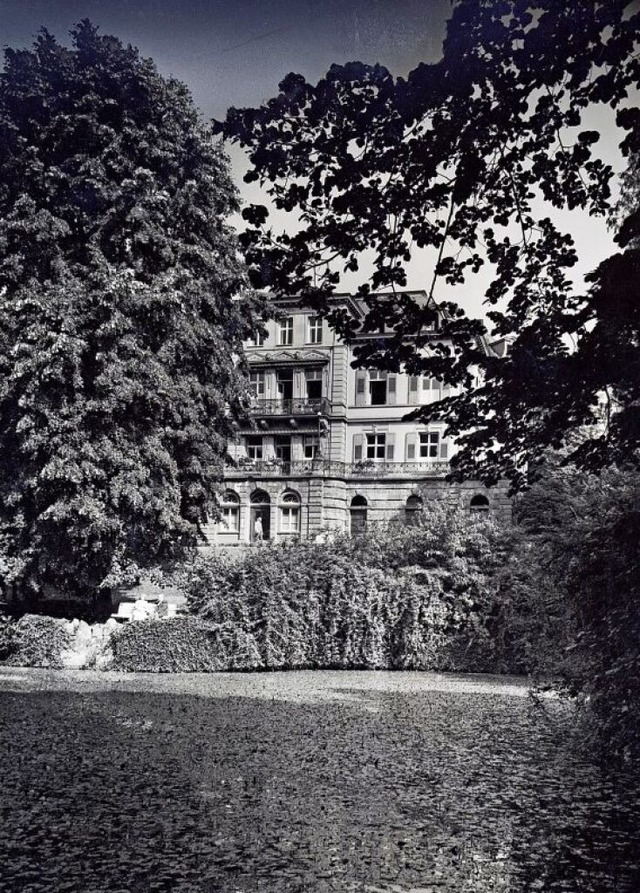 Die Villa Berberich wurde seit Septemb...t ausschlielich im Inneren vollzogen.  | Foto: Fotosammlung Stadtarchiv Bad Sckingen