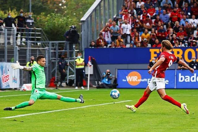 SC Freiburg verabschiedet sich mit einem 3:0-Heimsieg aus dem Dreisamstadion