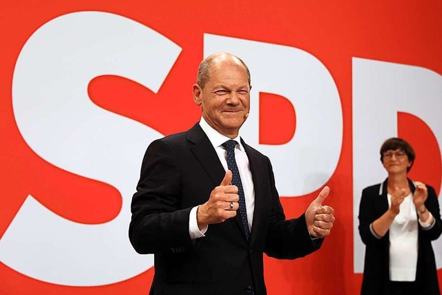 &#8222;Die Whler wollen, dass der nc...&#8220; &#8211; sagt Olaf Scholz (SPD)  | Foto: Emmanuele Contini (imago)