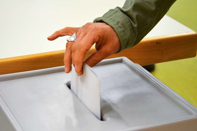 In Buchenbach, wo dieses Foto entstand...e Wahlbeteiligung bei ber 87 Prozent.  | Foto: Kathrin Blum