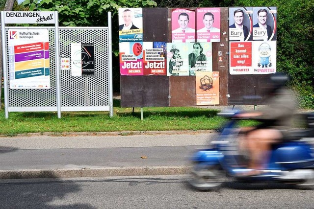 Ob sich der Mofafahrer auf dem Weg zum...dingen-Lahr aber fr sich entscheiden.  | Foto: Markus Zimmermann