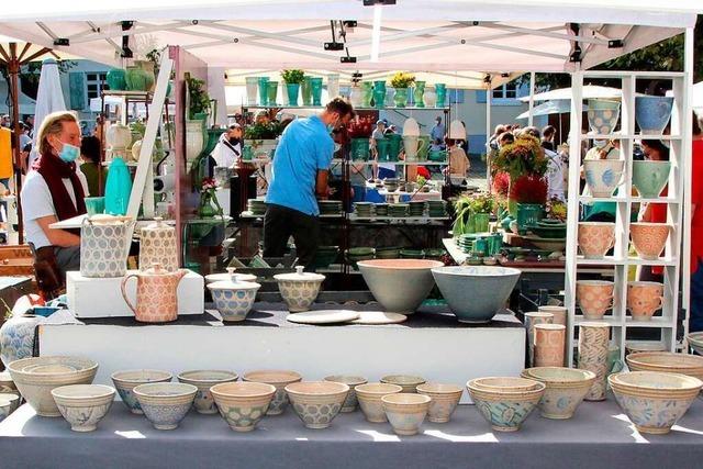 Der Kanderner Keramikmarkt zeigt die Vielfalt des Handwerks