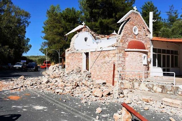 Mindestens ein Toter bei starkem Erdbeben auf Kreta