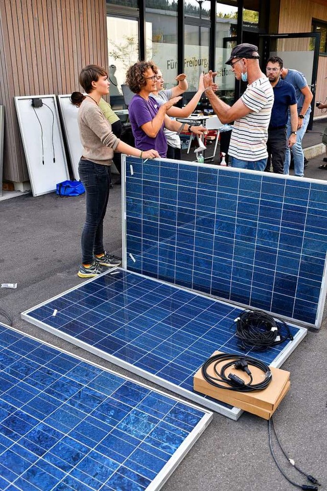 Auch ohne handwerkliches Geschick zu schaffen: Solarzellen-Bau fr den Balkon  | Foto: Thomas Kunz