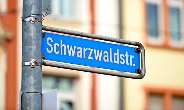 Viel befahren: Die Schwarzwaldstrae in Freiburg.  | Foto: Michael Bamberger