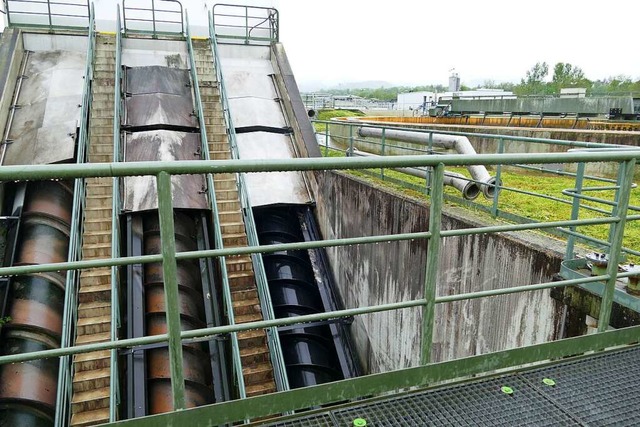 Auf dem BASF-Perimeter der Kesslergrub... das Abwasser der Gemeinde bearbeitet.  | Foto: Dora Schls