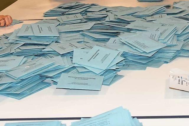 Angaben zur Wahlbeteiligung in Heuweiler gehen stark auseinander