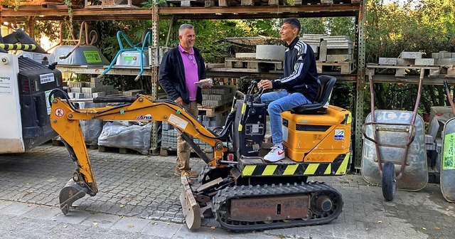 Besuch der achten Klasse der Fritz-Boehle-Schule bei Gartenbau Sauter  | Foto: Fritz-Boehle-Schule