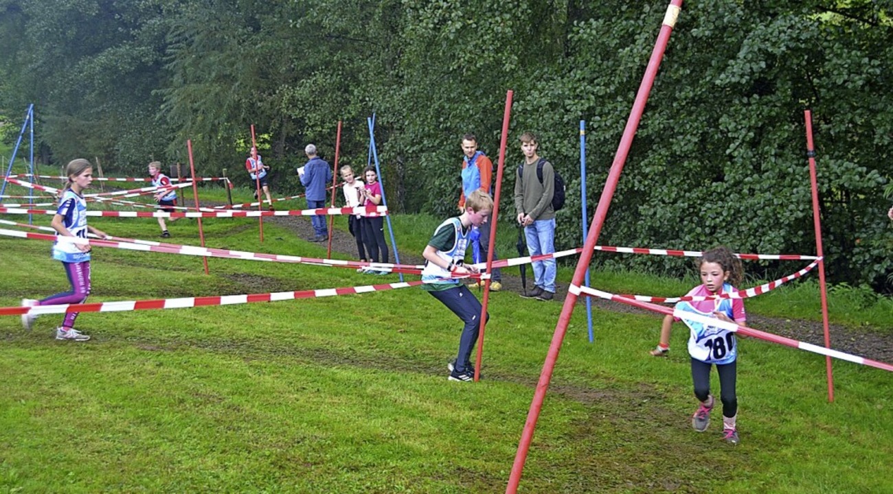 Kreuz und quer ging es beim Gelndelau...Skiverbands Schwarzwald in St. Peter.   | Foto: Helmut Junkel