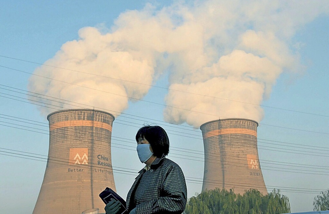 Kohlekraftwerk  in Shenyang im Nordosten Chinas  | Foto: A2800 epa Mark