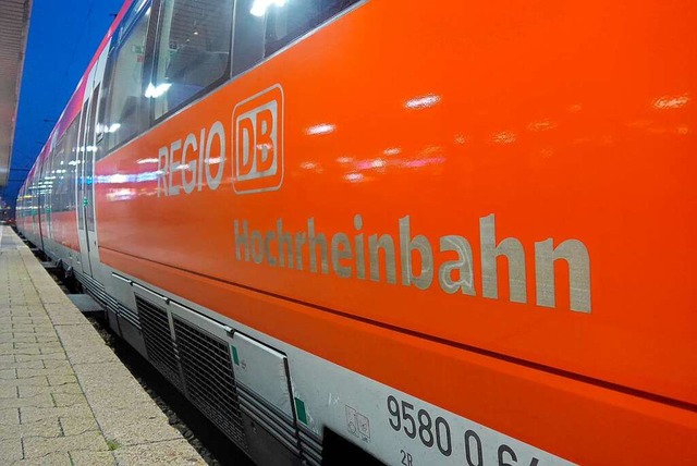 Beim  Ausbau der Hochrheinbahn geht es an die Planung von  Details.  | Foto: Daniel Gramespacher