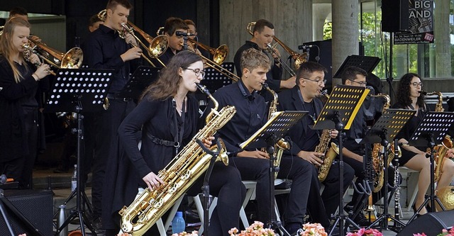 Die VJO-Big Band ist aus Verbandsjugendorchester Hochrhein entstanden.  | Foto: Silke Hartenstein