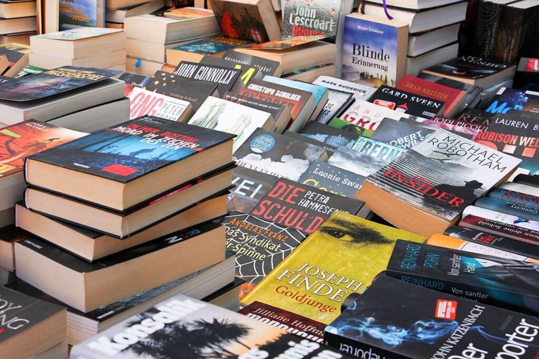 Lesestoff aus jedem Genre und für jede...ndinger Büchermarkt bereits seit 2006.  | Foto: Ruth Seitz