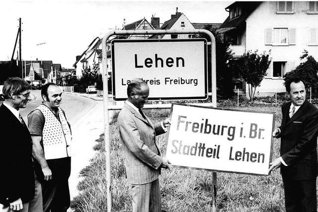 Lehen gehört seit 50 Jahren zu Freiburg