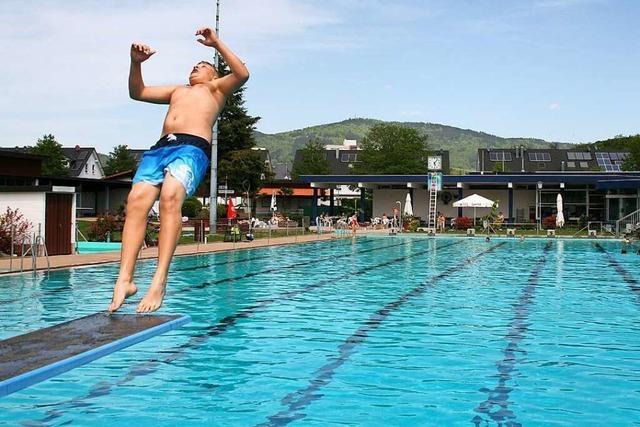 Schlechtes Wetter verhagelt die Schwimmbad-Bilanz in Schopfheim