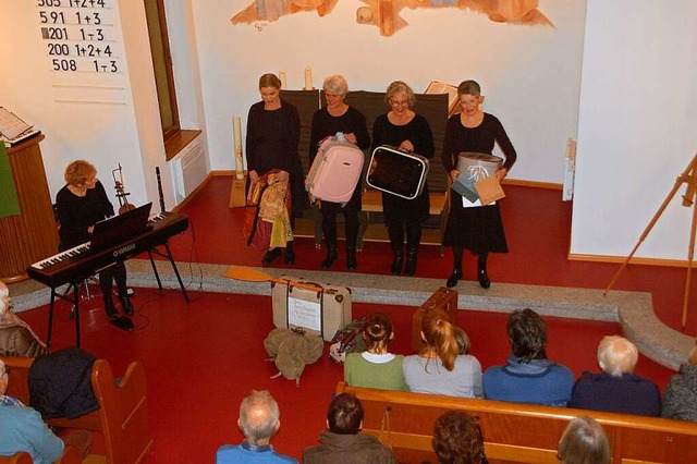 Auch kulturelle Veranstaltungen bietet... in der Johanneskirche im Winter 2019.  | Foto: Petra Wunderle