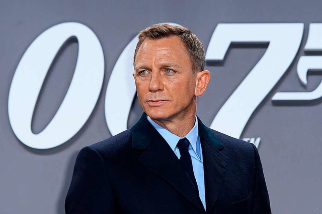 Schauspieler Daniel Craig als der berhmte Geheimagent James Bond 007.  | Foto: Britta Pedersen