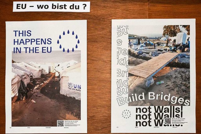 Eine Frage, die ber allen Bildern der...te: &quot;EU &#8211;  wo bis du?&quot;  | Foto: Paul Eischet