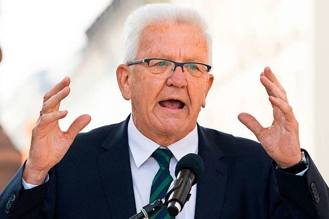 Kretschmann auf Karibik-Kurs  | Foto: THOMAS KIENZLE (AFP)