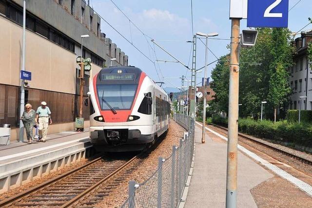 Für 15-Minuten-Takt zwischen Lörrach und Basel sind zwei Gleise in Riehen alternativlos