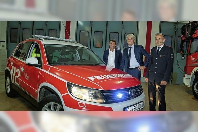 Spende fr die Ettenheimer Feuerwehr