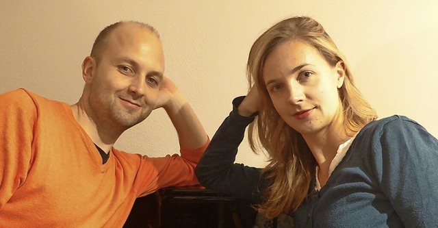 Philip Steffe und Michaela Ortlieb starten eine neue Konzertreihe.  | Foto: Gabriele Hennicke