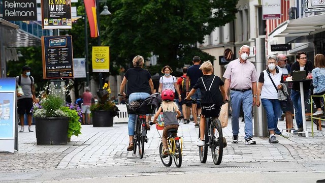 Radfahren im Zentrum wird knftig tagsber verboten.  | Foto: Juri Junkov