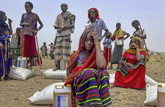 Die Menschen in Tigray sind bereits auf Hilfslieferungen angewiesen.  | Foto: Claire Nevill