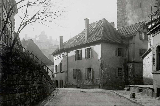 Der Freiburger Schlossbergring im Jahr 1905.  | Foto: Archiv Vistatour