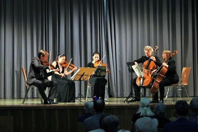 Konzert mit dem Minguet Quartett in Grenzach-Wyhlen