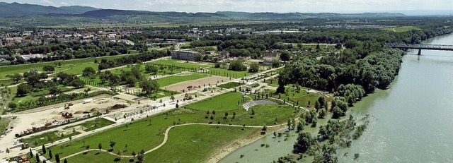 Nimmt immer mehr Form an: das Gelnde der Landesgartenschau in Neuenburg  | Foto: Landesgartenschau 2022 Neuenburg am Rhein
